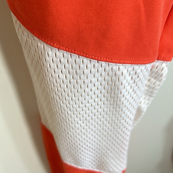 Nike Essential Mesh Panel Jogger Orange/ White - Picture 5 of 8